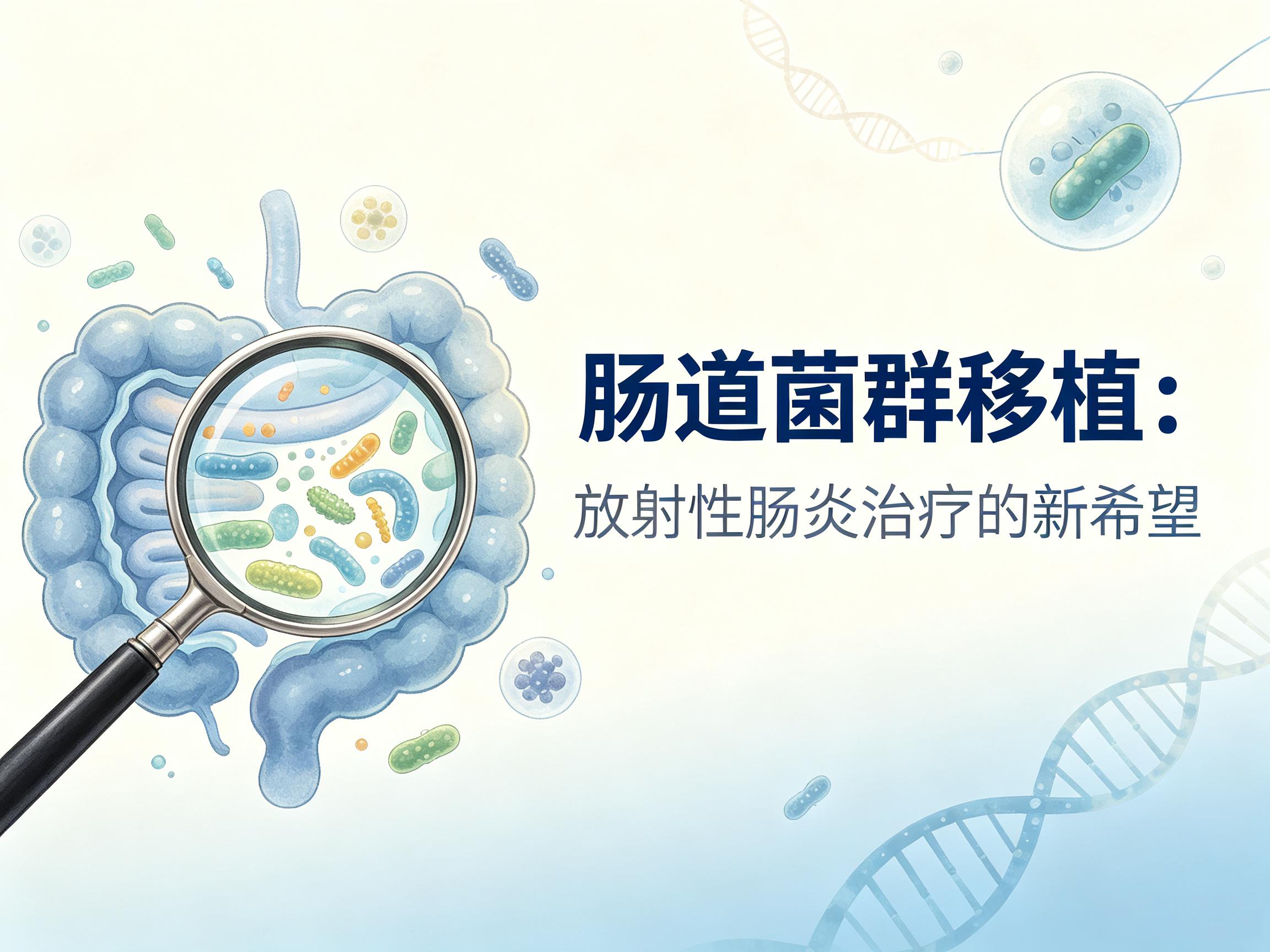 济南市|第3期 肠道菌群移植：放射性肠炎治疗的新希望